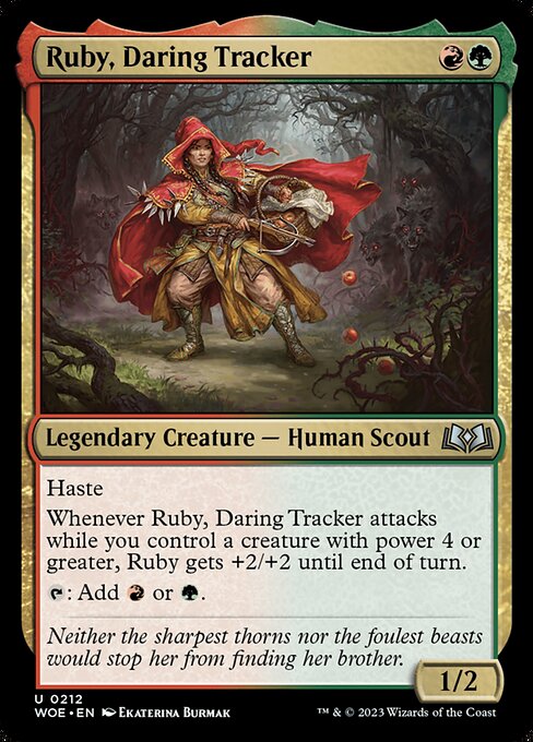 WOE: Ruby, Daring Tracker