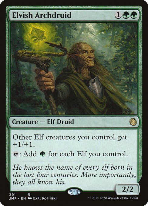 JMP: Elvish Archdruid