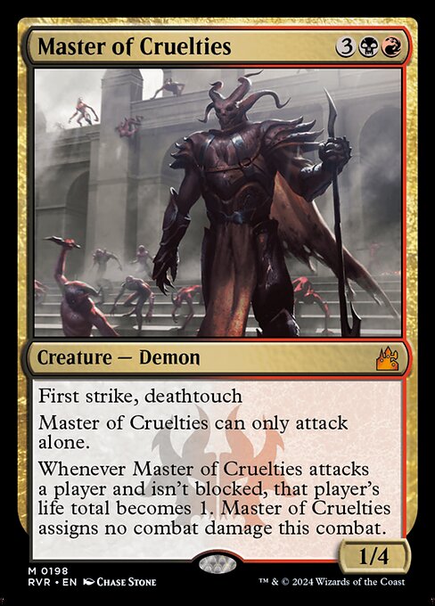 RVR: Master of Cruelties (Foil)