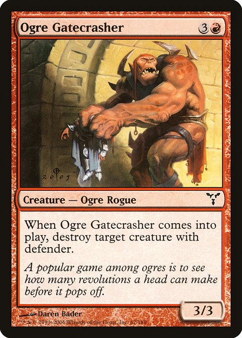 DIS: Ogre Gatecrasher (Foil)