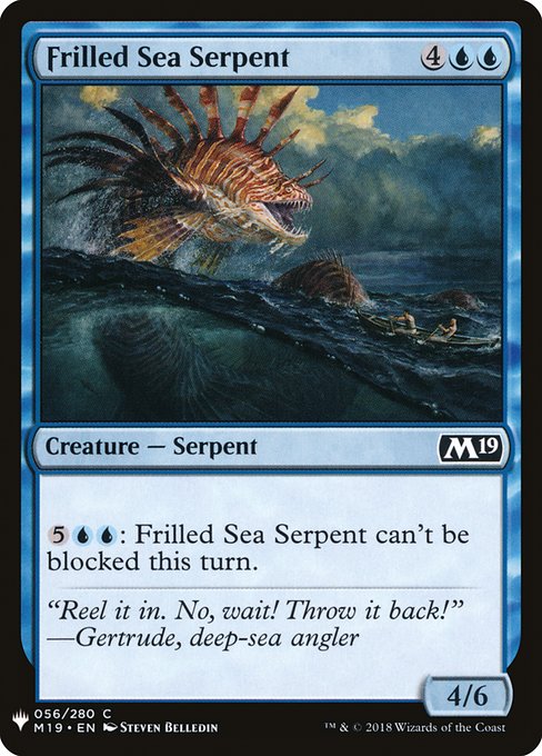 PLST: Frilled Sea Serpent
