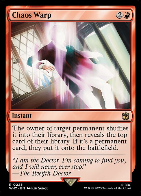WHO: Chaos Warp (Foil)