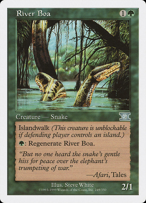 6ED: River Boa
