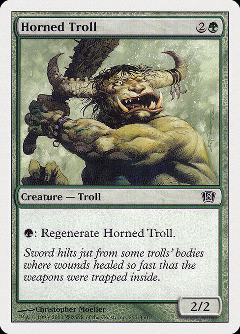 8ED: Horned Troll