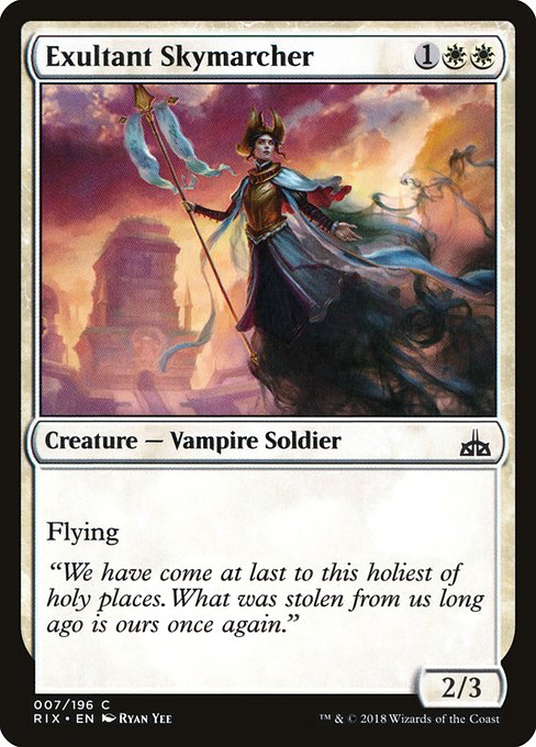RIX: Exultant Skymarcher