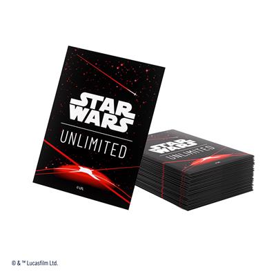 Star Wars: Unlimited Art Sleeves - Space Red