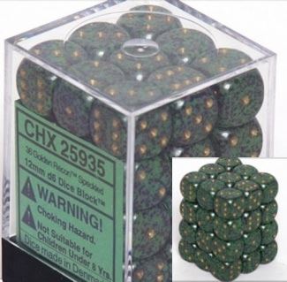 Chessex Speckled 12mm D6 Dice Block (36-Dice)