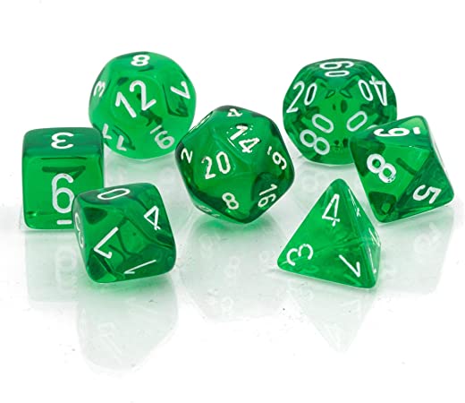 Chessex: Translucent Mini 7-Dice Set