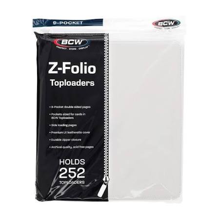 Z-Folio 9-Pocket Toploaders