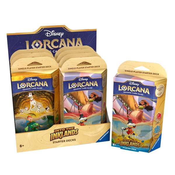 Disney Lorcana: Into the Inklands Starter Deck Sapphire & Ruby Disney Lorcana: Into the Inklands Starter Deck Sapphire & Ruby
