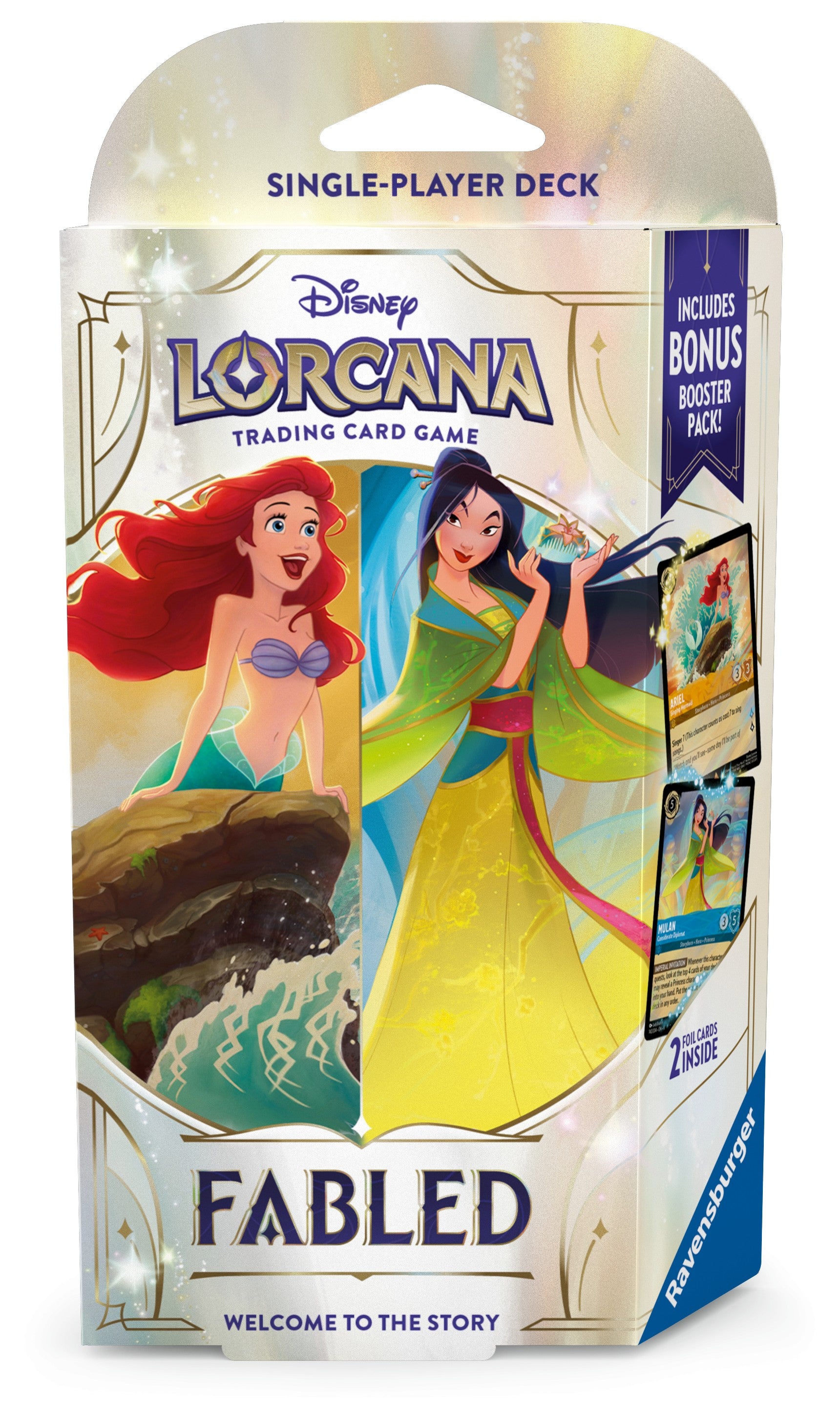 lorcana deck starter Lorcana: Fabled Form a team of Magic Branded Accessories Choose:Ynua, Hopeof Spira Lorcana: here's where to