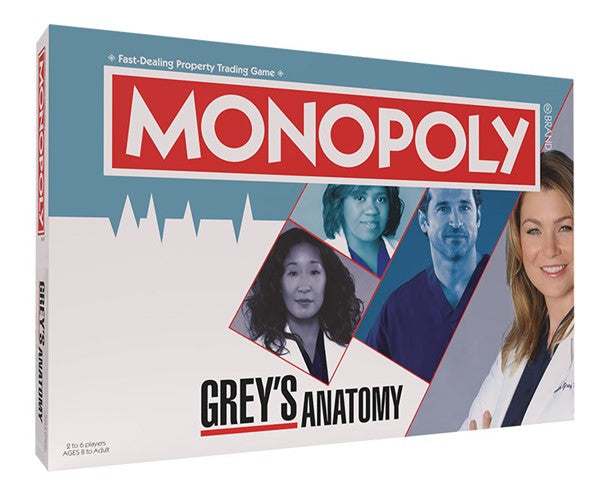 Monopoly: Grey's Anatomy (Preorder)