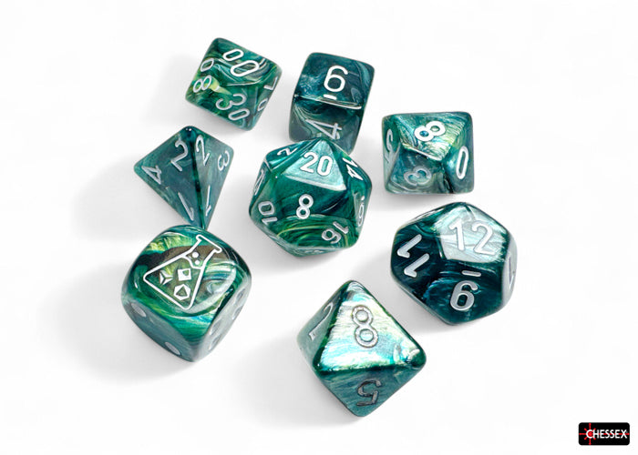 Chessex Lustrous Polyhedral 7-Die Set