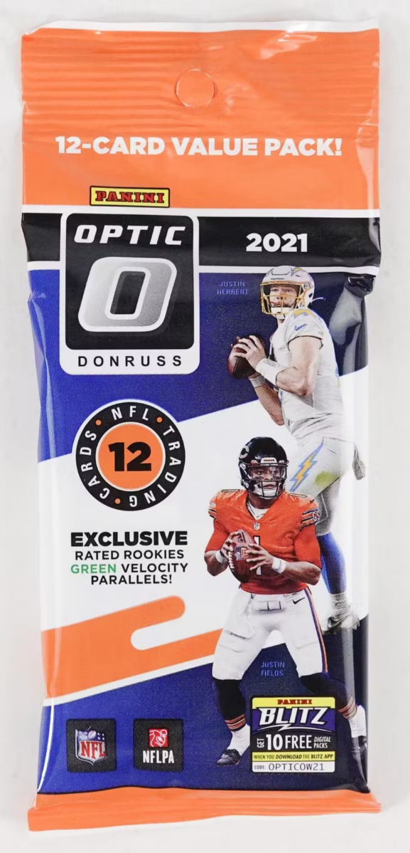 2021 Panini NFL Donruss Optic Pack