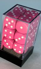 Chessex Opaque 16mm D6 Dice Block (12-Dice)