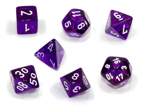 Chessex: Translucent Mini 7-Dice Set