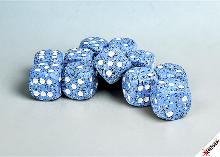 Chessex Speckled 16mm D6 Dice Block (12-Dice)