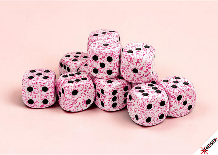 Chessex Speckled 16mm D6 Dice Block (12-Dice)