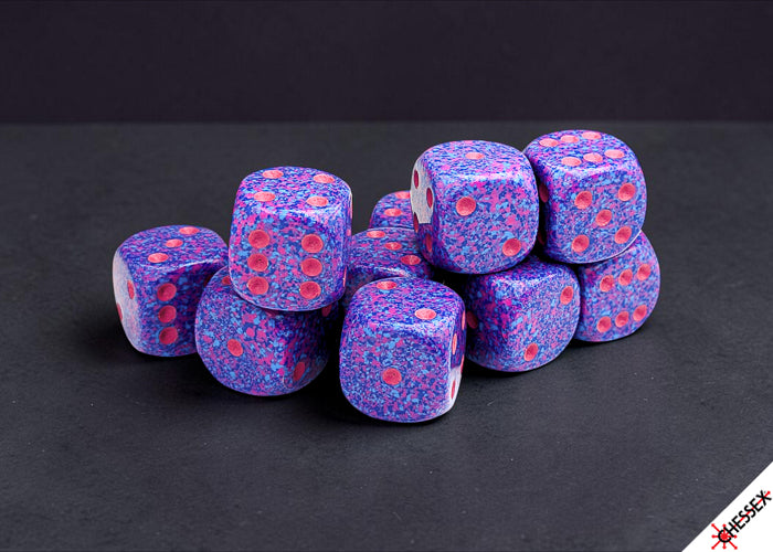 Chessex Speckled 16mm D6 Dice Block (12-Dice)