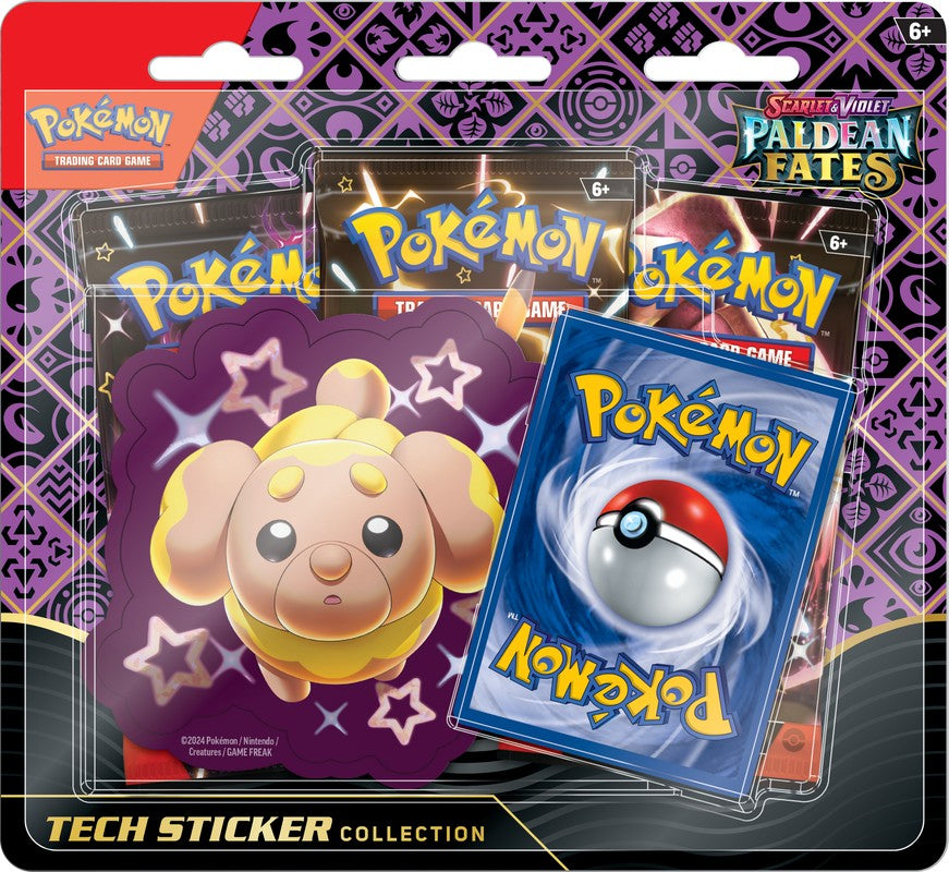 Scarlet and Violet 4.5: Paldean Fates Tech Sticker Collection