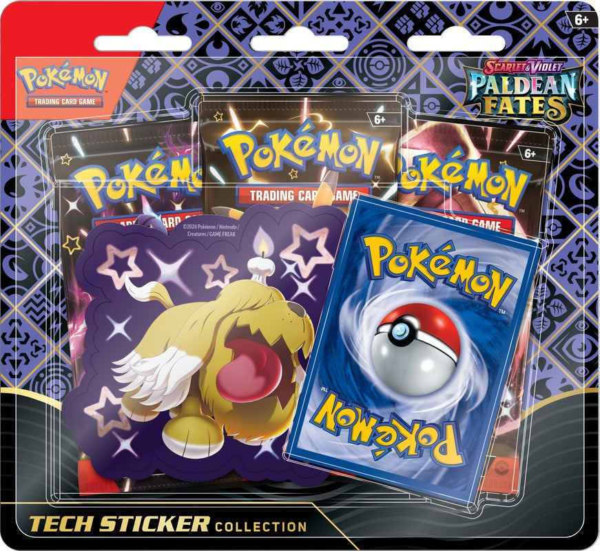 Scarlet and Violet 4.5: Paldean Fates Tech Sticker Collection