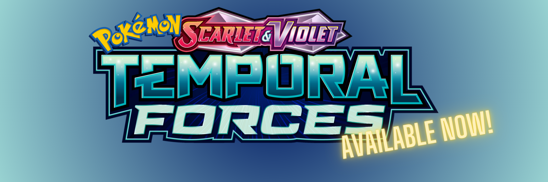 Pokemon Trading Card Game Scarlet and Violet Temporal Forces Available Now