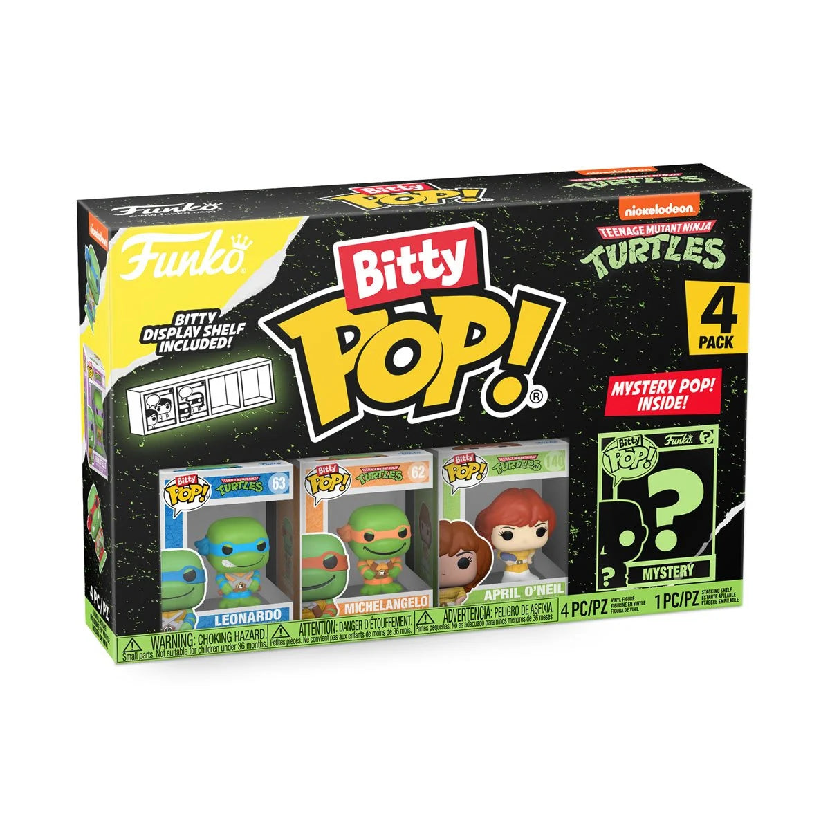 TMNT Comics Leonardo Funko Bitty Pop! Mini-Figure 4-Pack