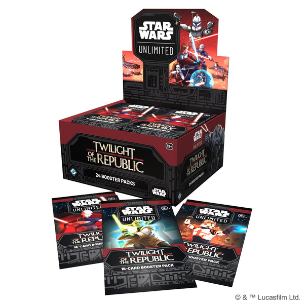 Star Wars Unlimited Booster Box Twilight of the Republic