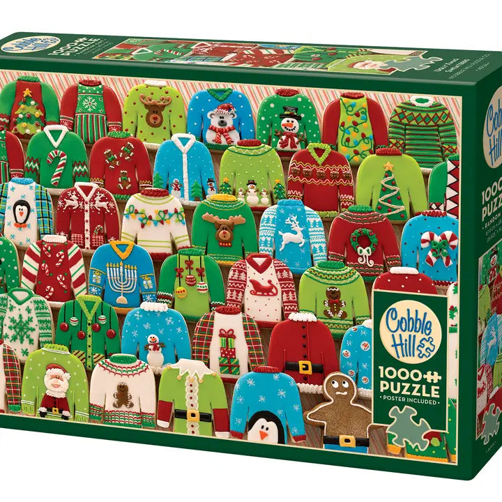Ugly Xmas Sweaters (1000 pc puzzle)