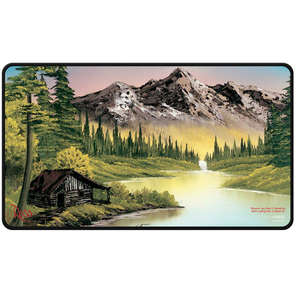 Ultra Pro Playmat: Bob Ross - Mountain Retreat