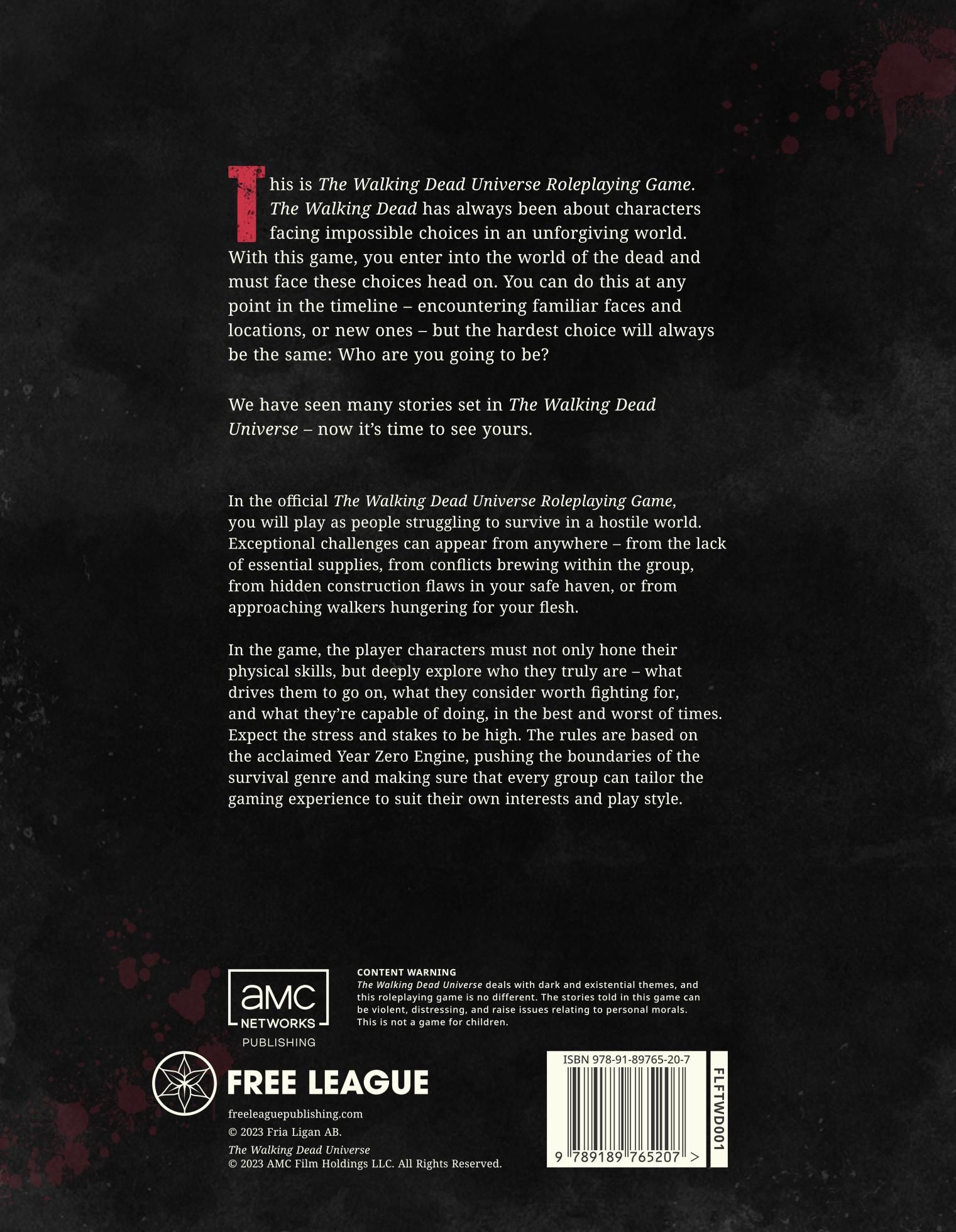 The Walking Dead Universe RPG Core Rules