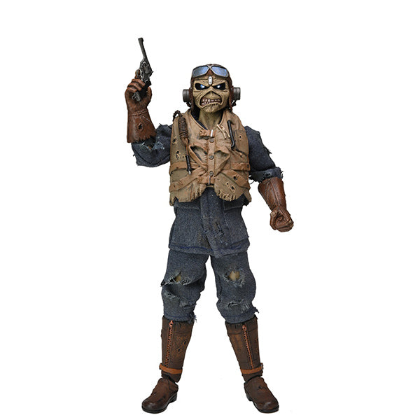Action Figure: 8” Clothed Iron Maiden- Aces High Eddie