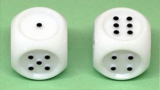 Chessex Opaque 12mm D6 Dice Block (36-Dice)
