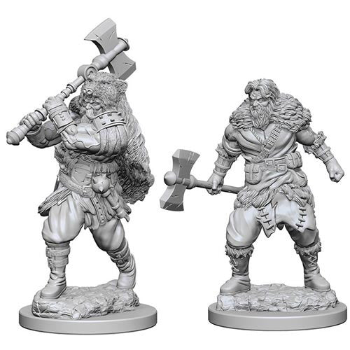 D&D Nolzur's Marvelous Unpainted Miniatures: Human Barbarian Male