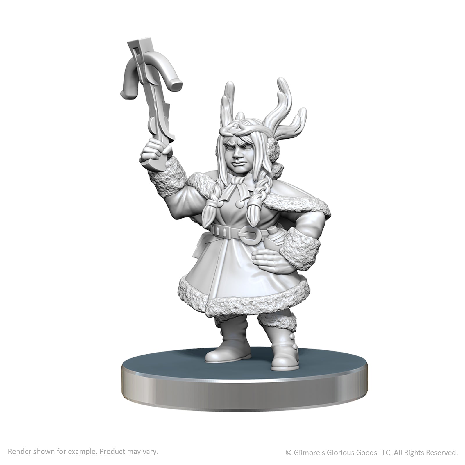 D&D Critical Role Unpainted Miniatures: Veth Brenatto & Nott the Brave