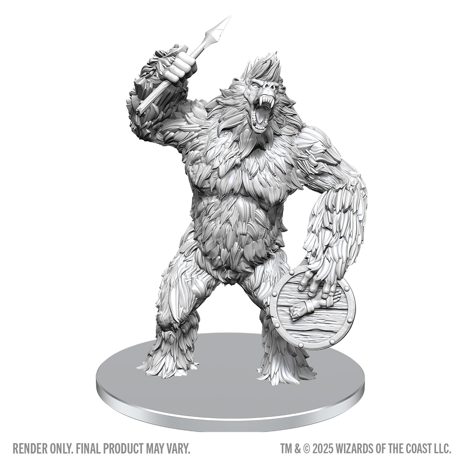 D&D Nolzur's Marvelous Unpainted Miniatures: Classic Yeti