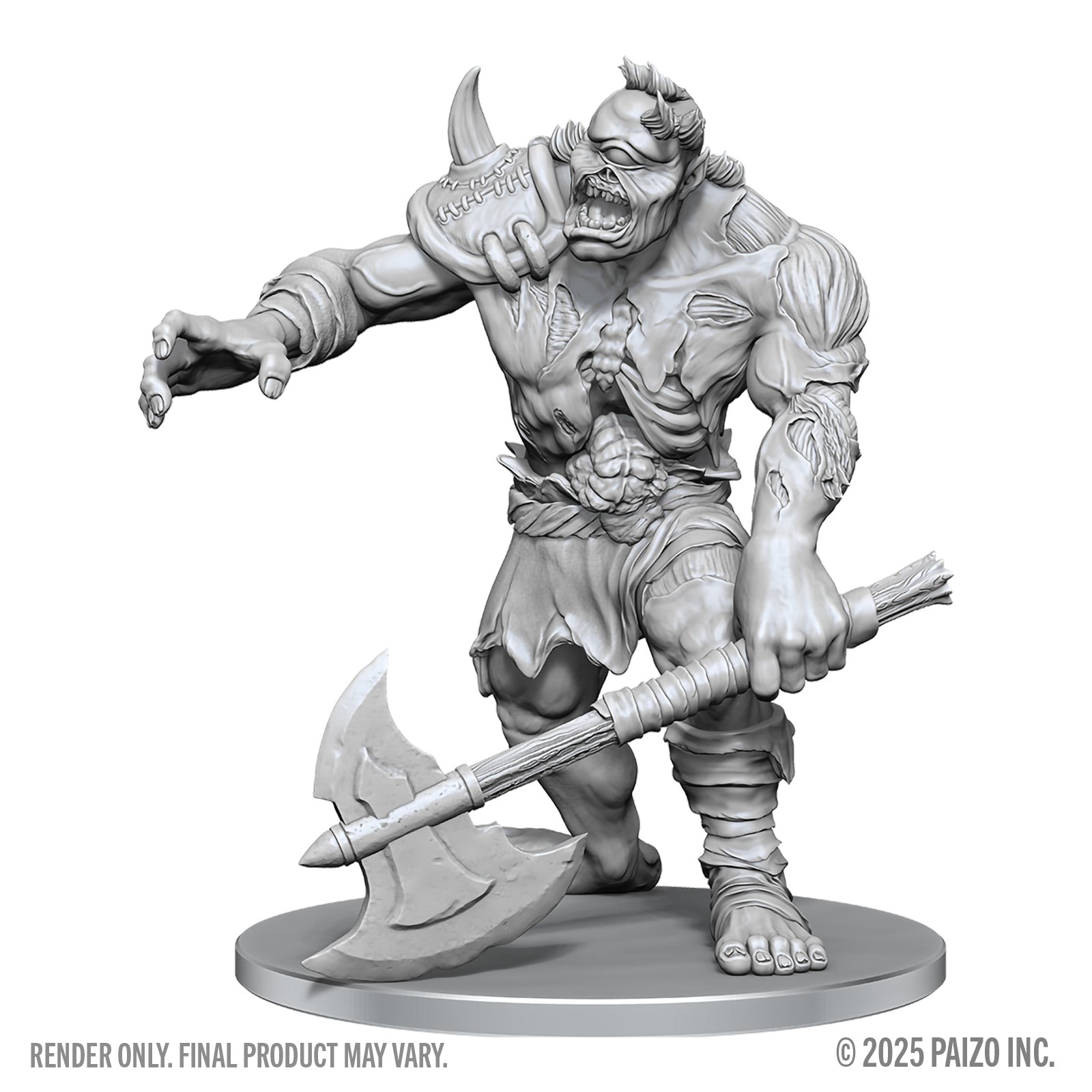 Pathfinder Battles Deep Cuts: Dread Zombie Cyclops
