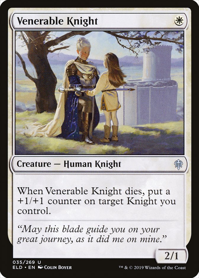 Venerable Knight [Foil] :: ELD