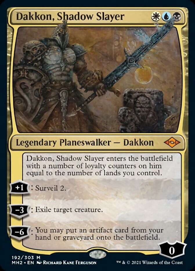 Dakkon, Shadow Slayer [Foil] :: MH2
