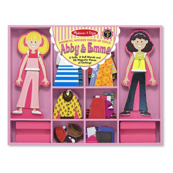 Abby and Emma Magnetic Dress-Up Set