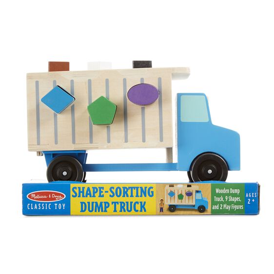 Shape-Sorting Dump Truck