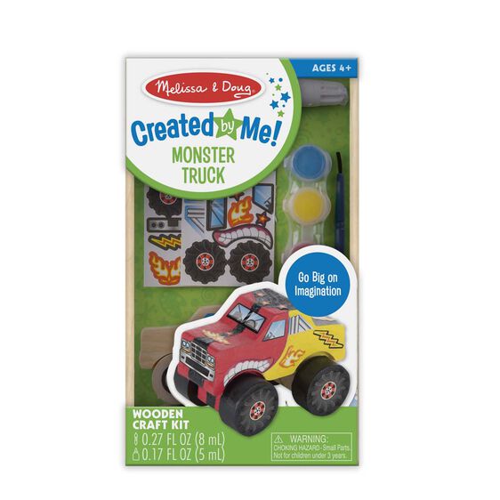Created by Me! Wooden Craft Kit: Monster Truck