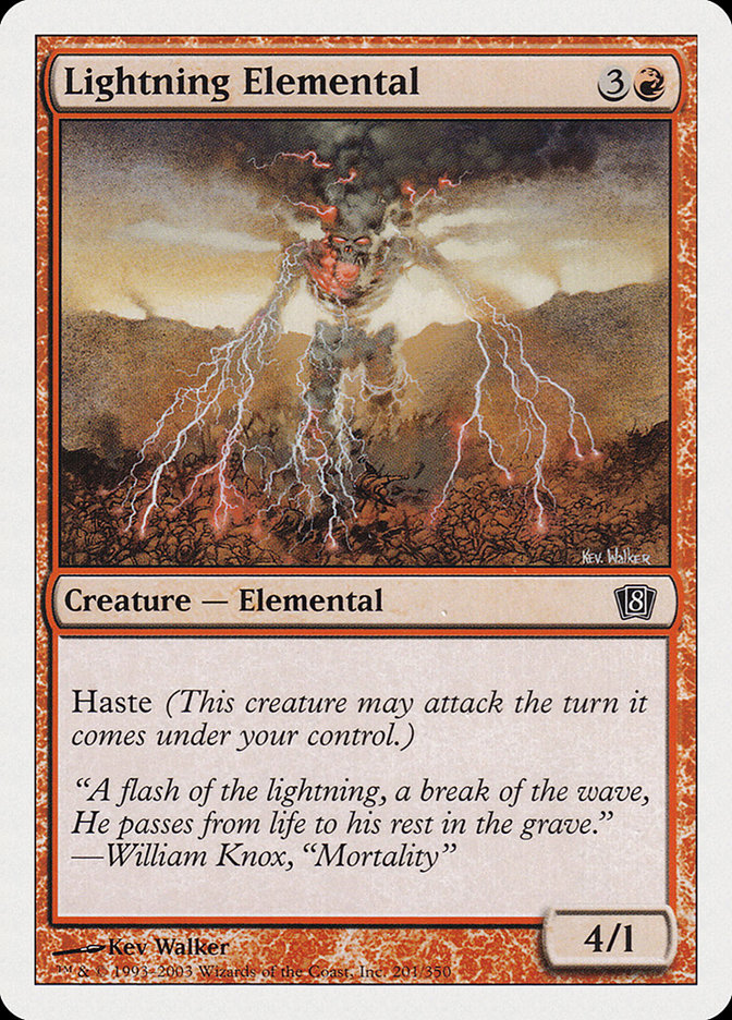 Lightning Elemental :: 8ED
