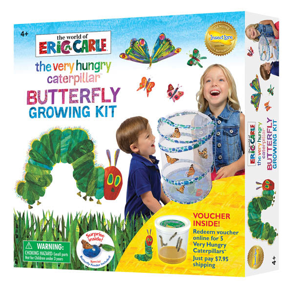 The World of Eric Carle The Very Hungry Caterpillar Butterfly Growing Kit