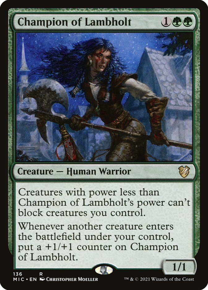 Champion of Lambholt :: MIC