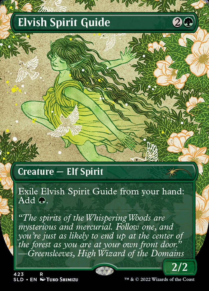 Elvish Spirit Guide (Borderless) :: SLD