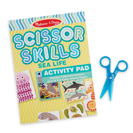 Scissor Skills Activity Pad - Sea Life