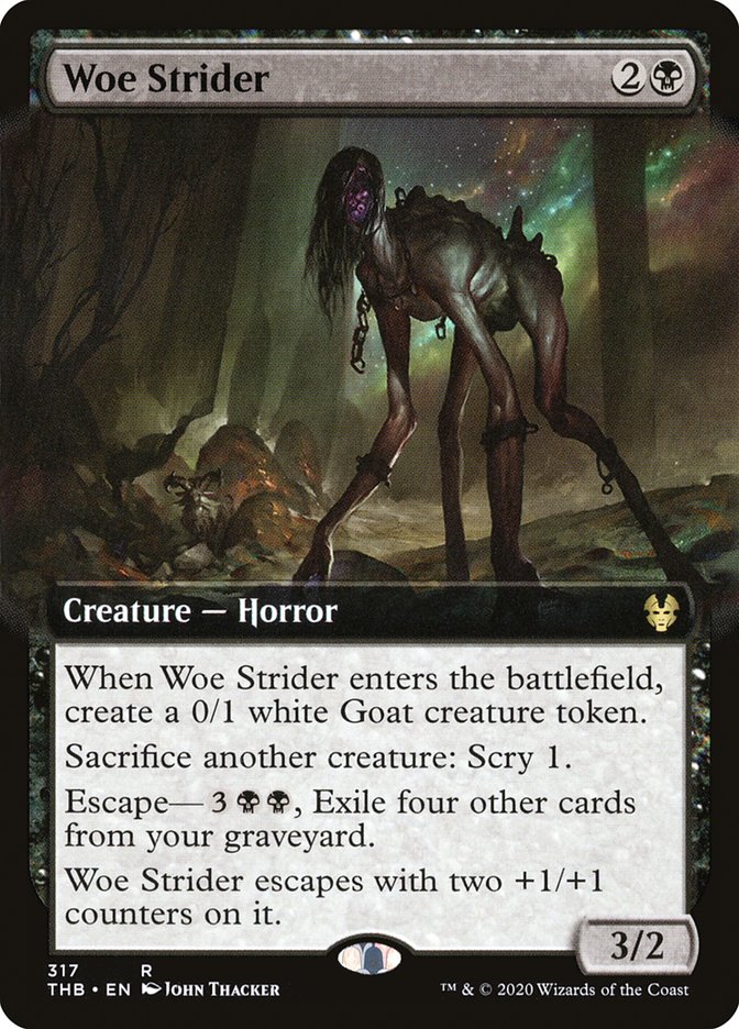 Woe Strider (Extended Art) [Foil] :: THB