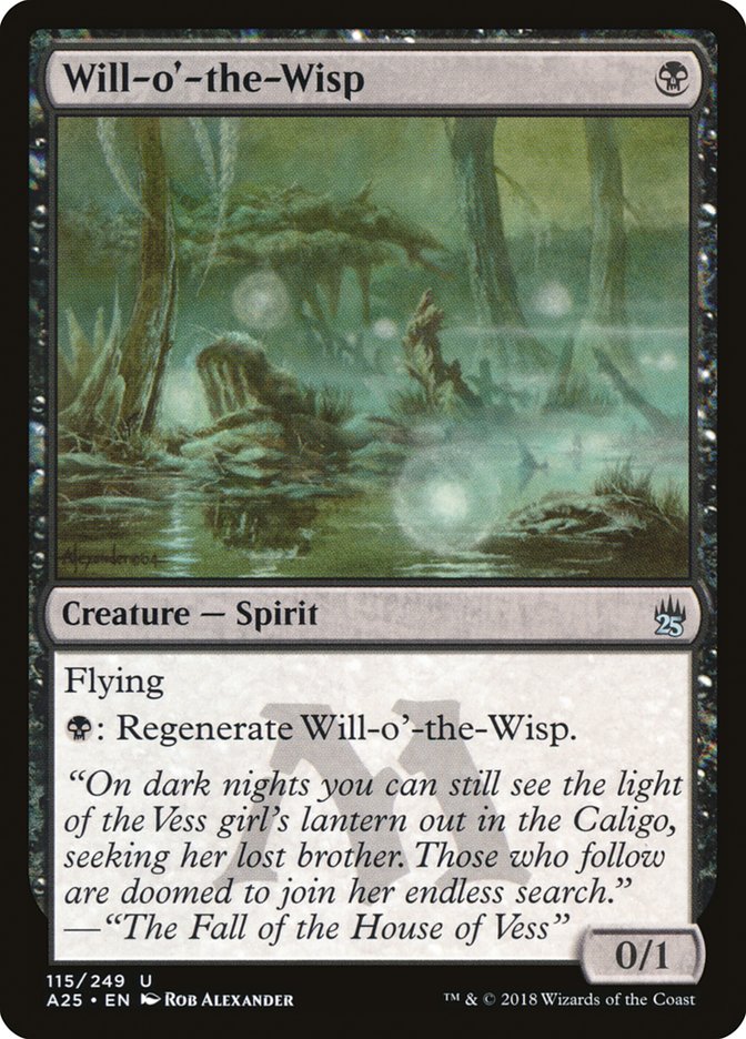 Will-o'-the-Wisp [Foil] :: A25