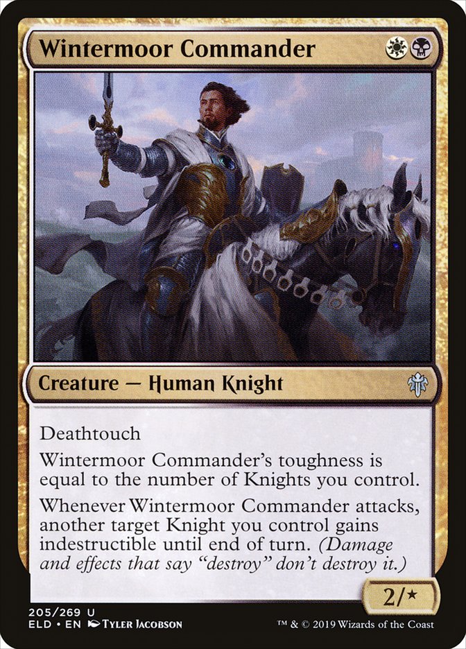 Wintermoor Commander [Foil] :: ELD